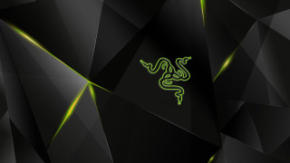 Green snake black background green - a green glow free wallpaper