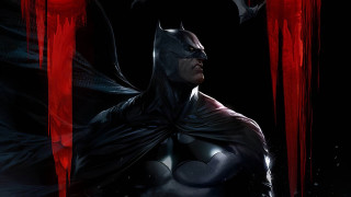 Batman red curtain armor sword - batman free wallpaper