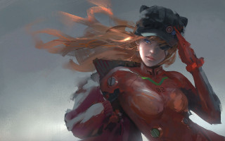Red suit gun hat fire - her hand and a hat free wallpaper