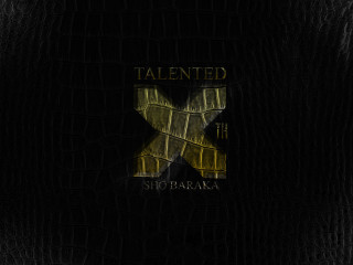 Black background gold x image - cell free wallpaper for desktop