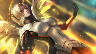 Futuristic woman sword fire smoke - a fire and smoke background free wallpaper