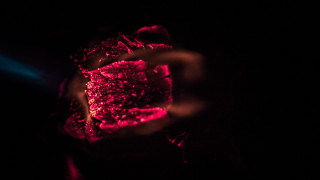 Blurry food dark light mandelbrot - plasma free wallpaper