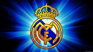 Blue gold soccer logo crown - shining free wallpaper