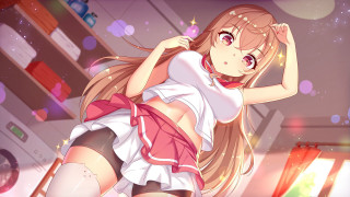 Girl dancing room window light - white shirt free wallpaper for desktop