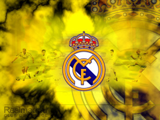 Real madrid crown yellow background - a crown free wallpaper