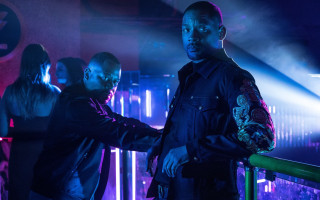 Afrofuturism cyberpunk glowing neon jacket - another man free wallpaper for desktop