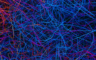 Colorful lines blue red black - alton tobey free wallpaper for desktop