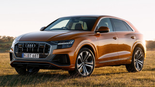 Brown audi suv field 3d - a field of grass and grass free wallpaper