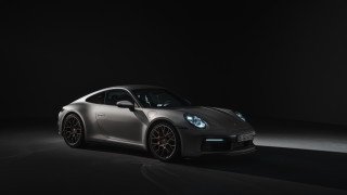 Silver porsche 9117s dark room - its light free wallpaper for desktop