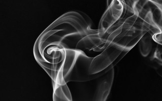 Black white smoke swirl abstract - a charcoal drawing free wallpaper