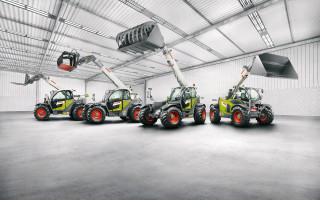 Tractors garage crane fork abstract - a crane free wallpaper