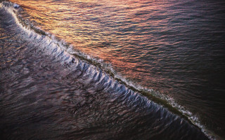 Wave sunset ocean nature forest - the horizon free wallpaper for desktop