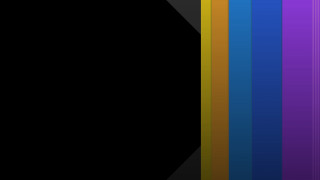 Black background rainbow stripe minimalist - de stijl free wallpaper