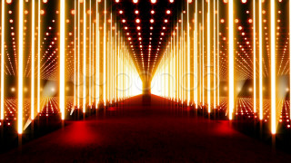 Long hallway red carpet lights - a red carpet free wallpaper