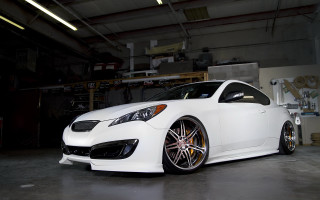 White car garage tires rims - work free wallpaper