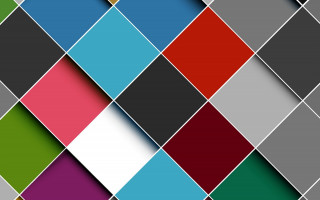 Colorful squares diagonal abstract puzzle - square free wallpaper for desktop