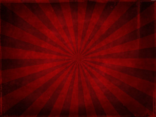 Red background sunburst pattern frame - pincushion len free wallpaper