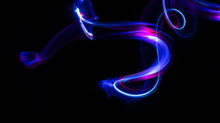 Blue purple hologram neon luminais - evariste vital luminai free wallpaper