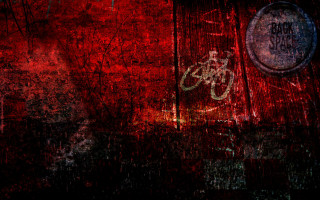 Red black bike graffiti bike - paper texture free wallpaper for desktop