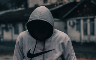 Hoodie person house background neoism - a hoodie free wallpaper for desktop