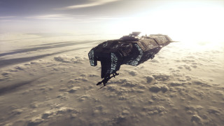 Space station clouds snow horizon - the horizon free wallpaper