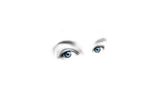 Blue eyes clarice beckett photorealism - artistic free wallpaper for desktop