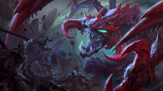 Demonic green eyes sword armor - a demon free wallpaper for desktop