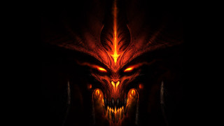 Demonic demon glowing eyes fangs 2 - a demonic demon free wallpaper