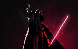 Darth vader man lightsaber space - war free wallpaper for desktop
