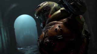 Futuristic man tunnel light planet - a dark tunnel free wallpaper