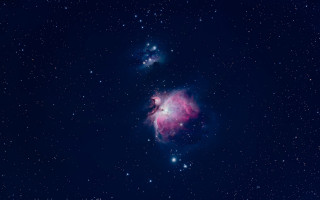 Stars pink star blue background - space free wallpaper for desktop