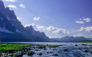 Hudson river valley mountains clouds - cloud and mountains free wallpaper
