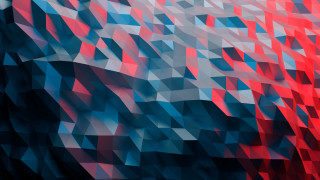 Colorful abstract triangles geometric lowpoly - liam brazier free wallpaper