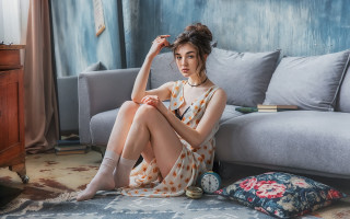 Elina karimova beach living room - a book free wallpaper