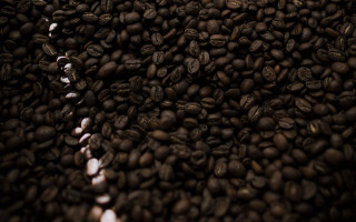 Coffee beans white stripe shallow - close free wallpaper