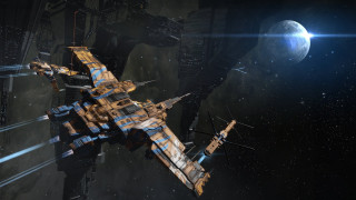 Space station moon satellite aurora - elysium free wallpaper for desktop