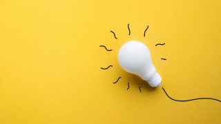 Light bulb cord yellow background - a cord free wallpaper