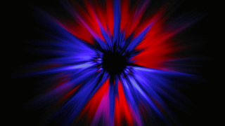 Red blue starburst abstract fireworks - motion blur free wallpaper