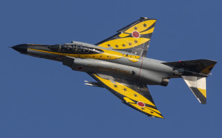 Fighterjet blue sky stars tail - free bird wallpaper