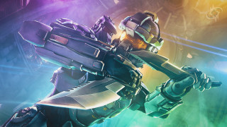 Futuristic robot gun light beam - a futuristic robot free wallpaper