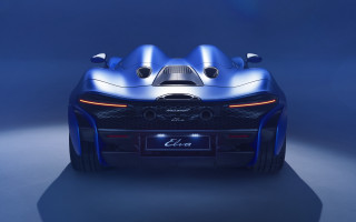 Blue sports car hood up 4 - ultra high detail free wallpaper