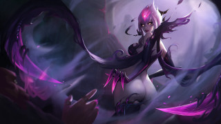 Purple hair mask claws moon - a purple object free wallpaper