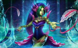 Purple dress mermaid dragon tail - a purple dress free wallpaper for desktop