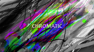 Colorful abstract chromaticic blackwhite multicolored - pattern free wallpaper
