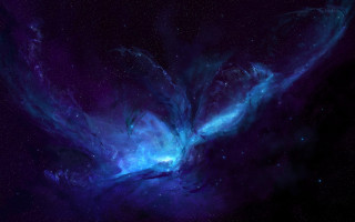Space bird nebula stars celestial - nebula free wallpaper