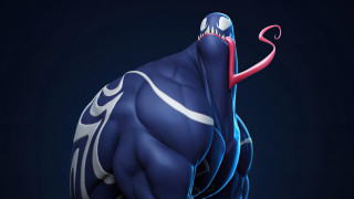 Blue white red tail muscular - muscular free wallpaper