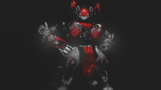 Robot red lights ambient occlusion - ambient occlusion free wallpaper