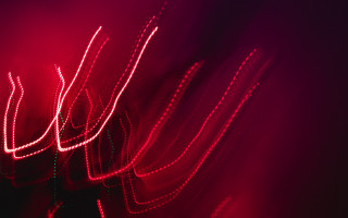 Red light black background lines - motion blur free wallpaper