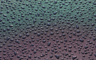 Raindrop closeup green purple background - kinetic pointillism free wallpaper for desktop