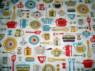 Kitchen utensils tablecloth folkart highdetail - a bowl free wallpaper for desktop